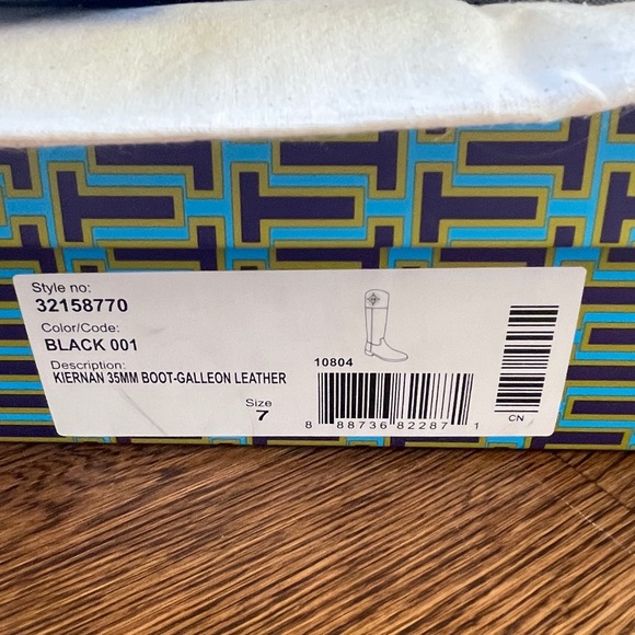 Tory Burch Kiernan Leather Boots - Picture 2 of 7